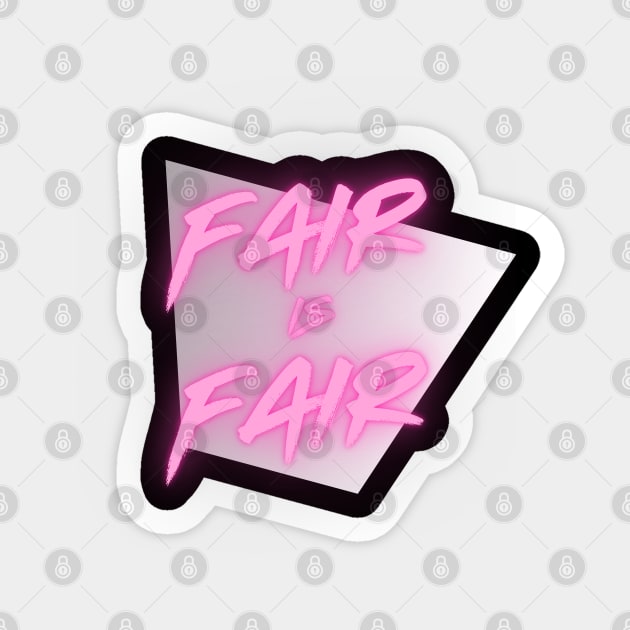 Fair is Fair: The Legend of Billie Jean Tribute T-Shirt Sticker by Low Life Shirts